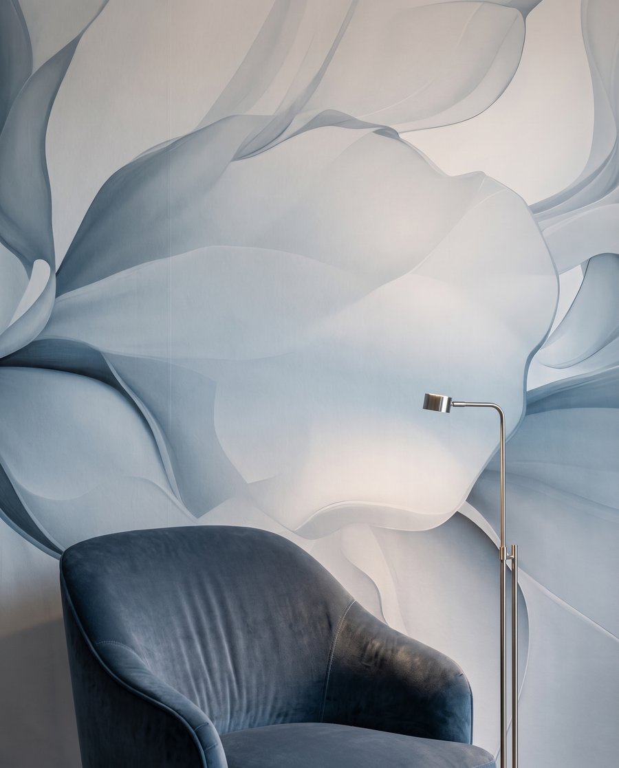 Flor de pétalos amplios — interior 5