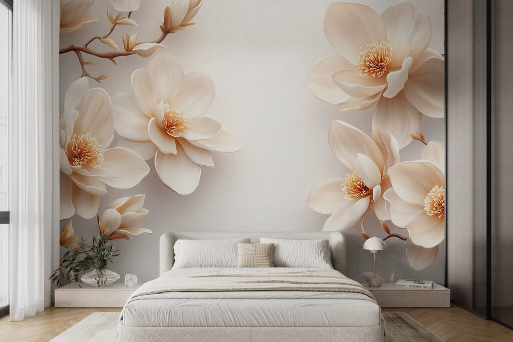 Rama de flores blancas — interior 2