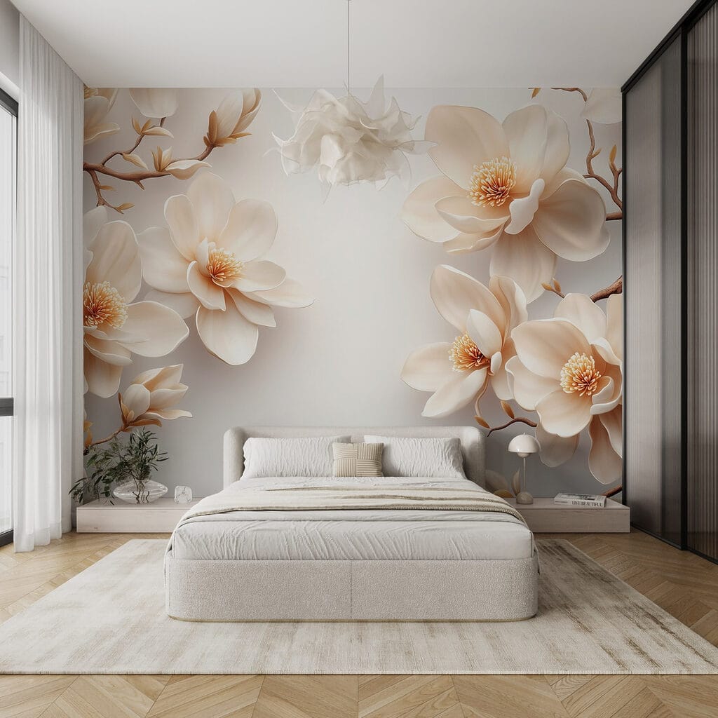 Rama de flores blancas — interior 3