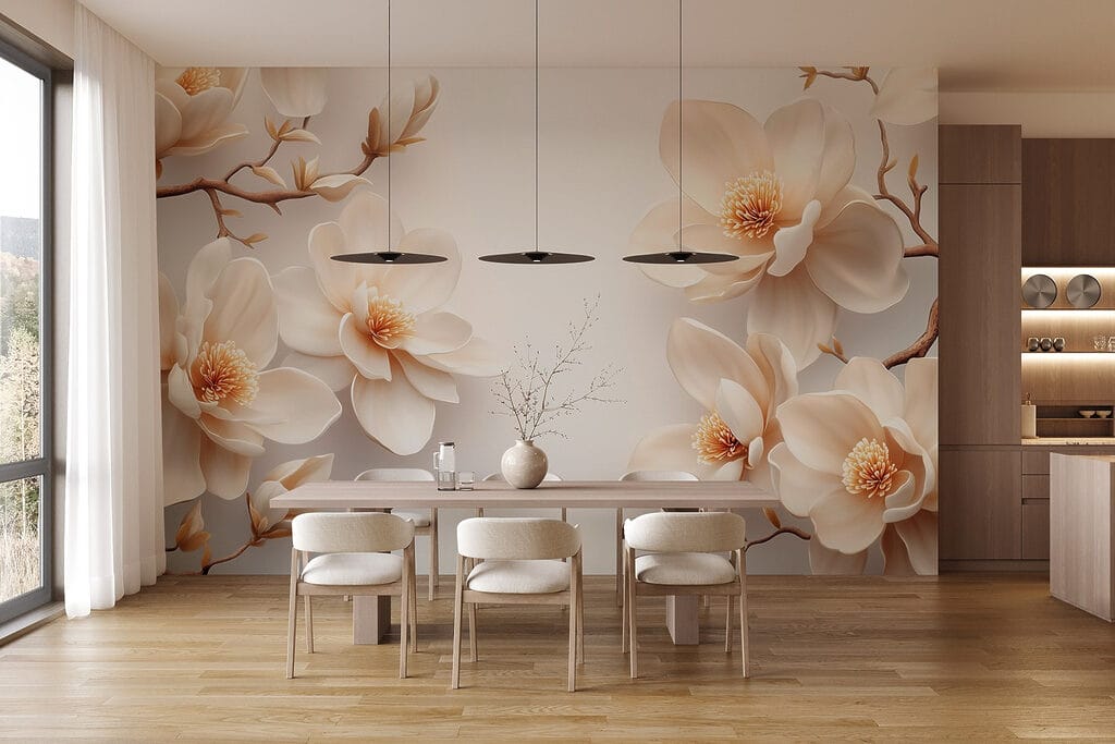 Rama de flores blancas — interior 5