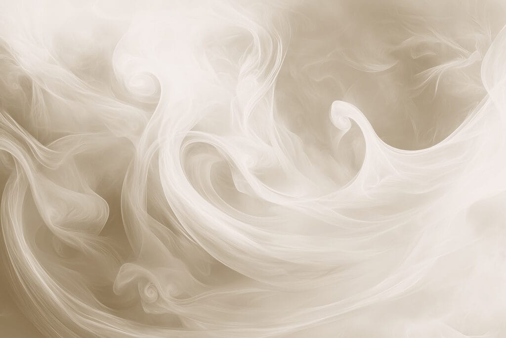 Volutas de humo — diseño completo