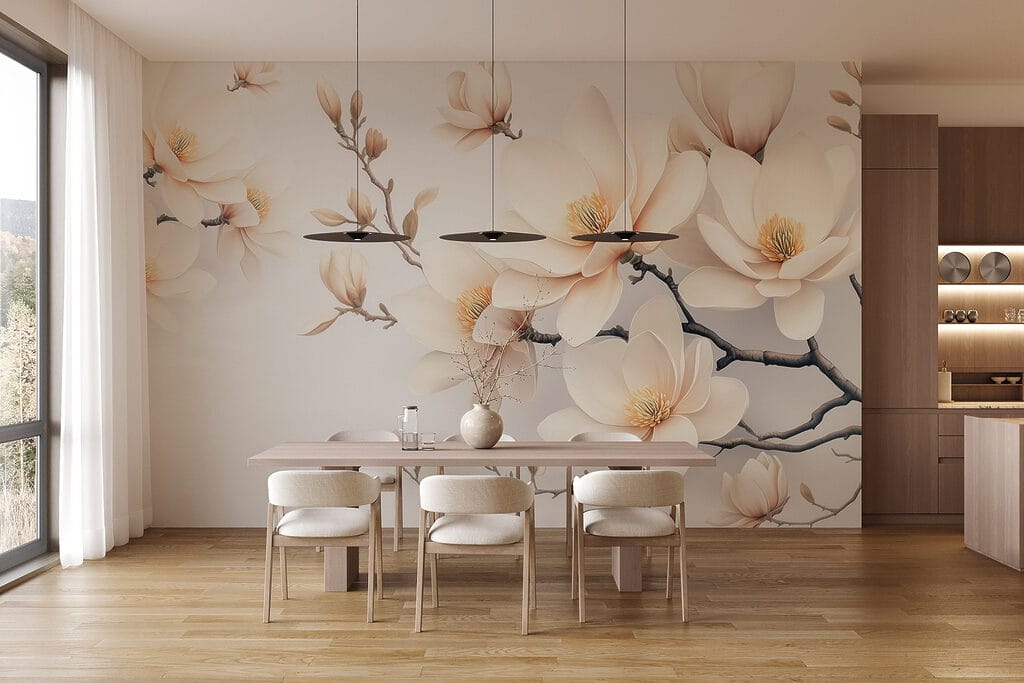 Flores grandes con botones — interior 4