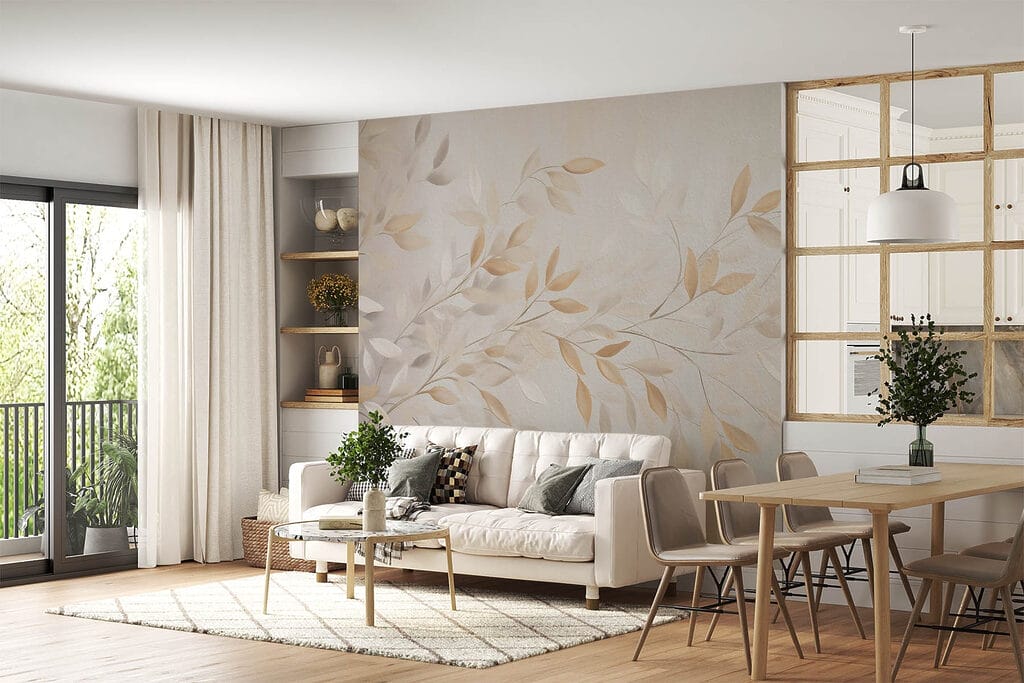 Ramas beige y grises — interior 1