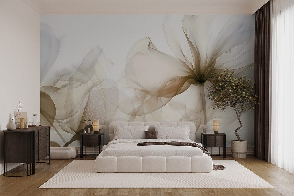 Flores grandes azul cielo — interior 3