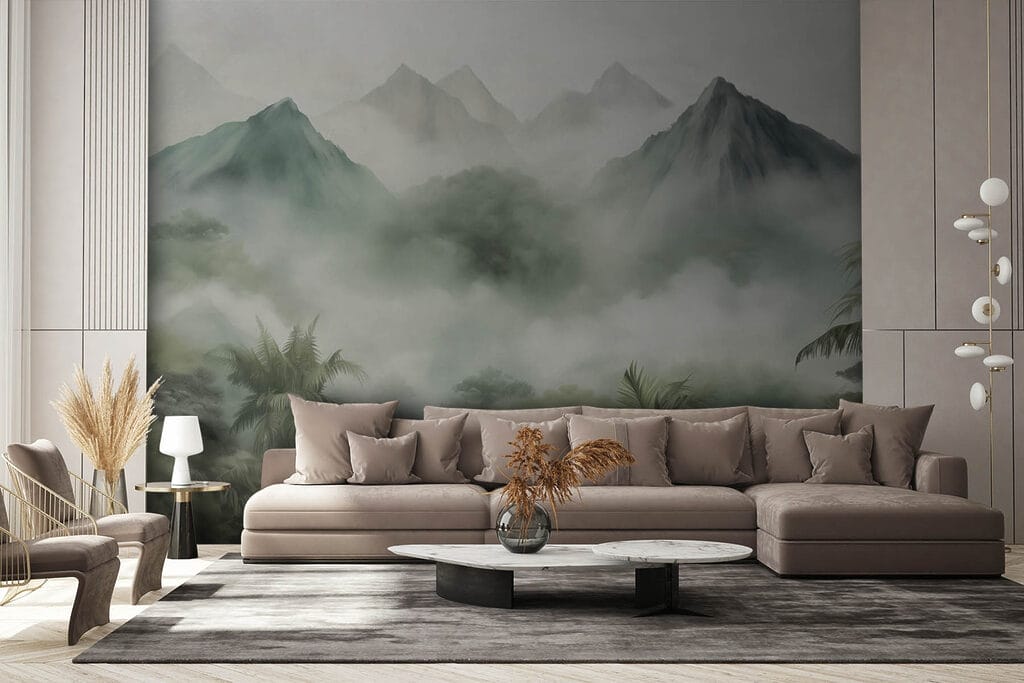 Bosque tropical con niebla — interior 2