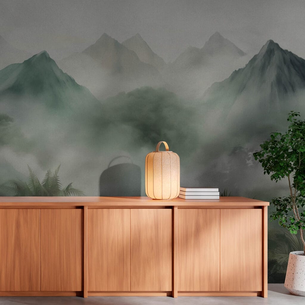Bosque tropical con niebla — interior 3
