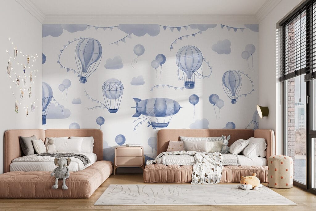 Globos sobre montañas — interior 3
