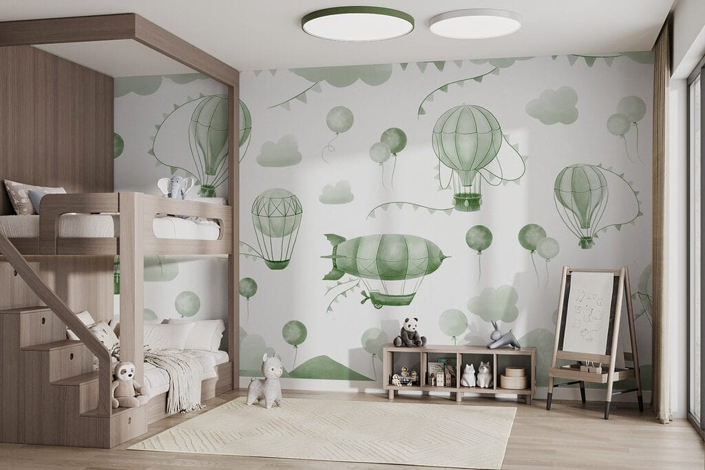 Globos sobre montañas — interior 4