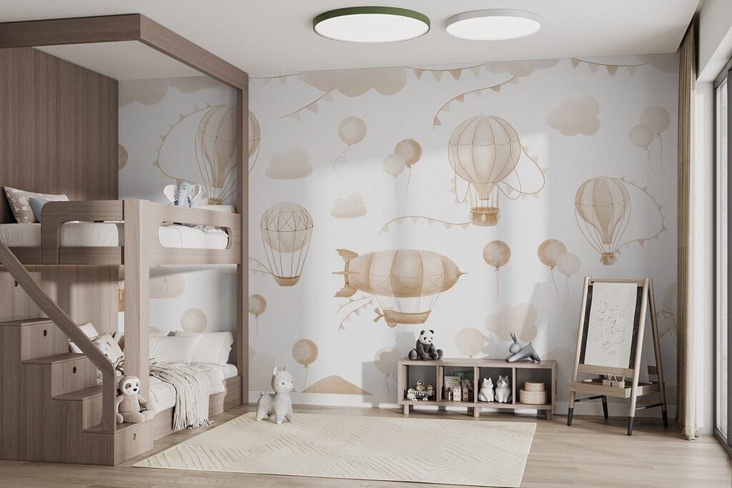 Globos sobre montañas — interior 4
