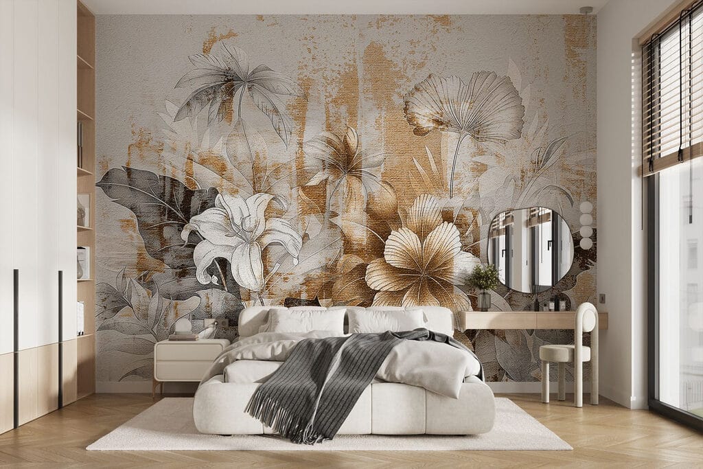 Flores sobre capas — interior 2