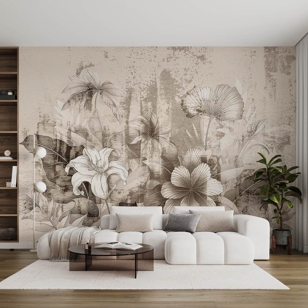 Flores sobre capas — interior 2