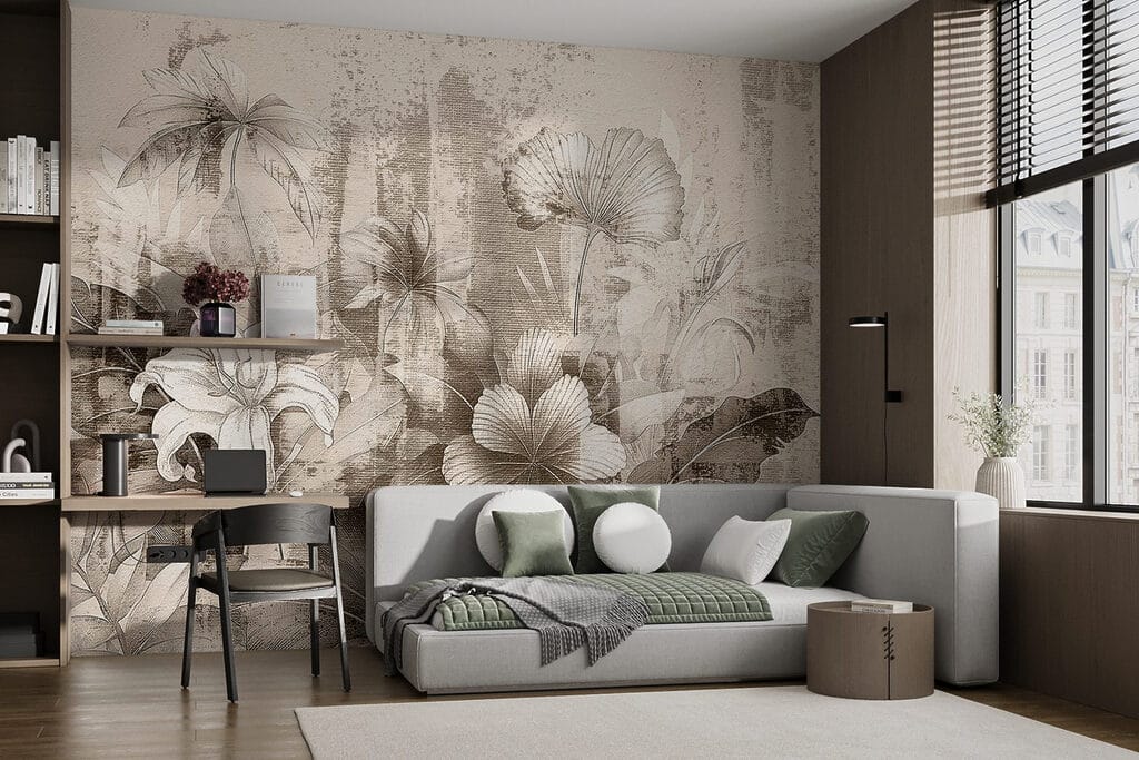 Flores sobre capas — interior 3