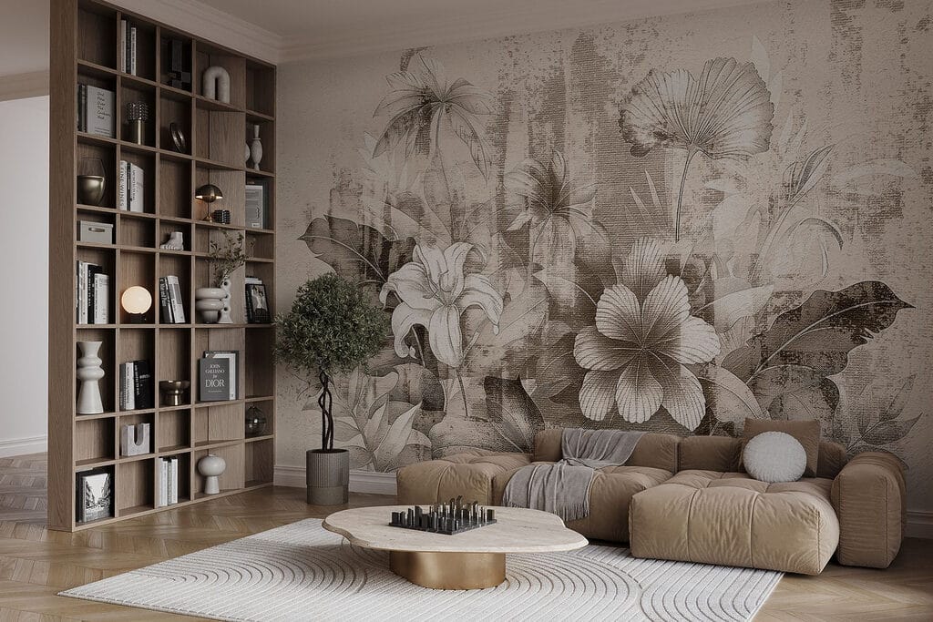 Flores sobre capas — interior 4