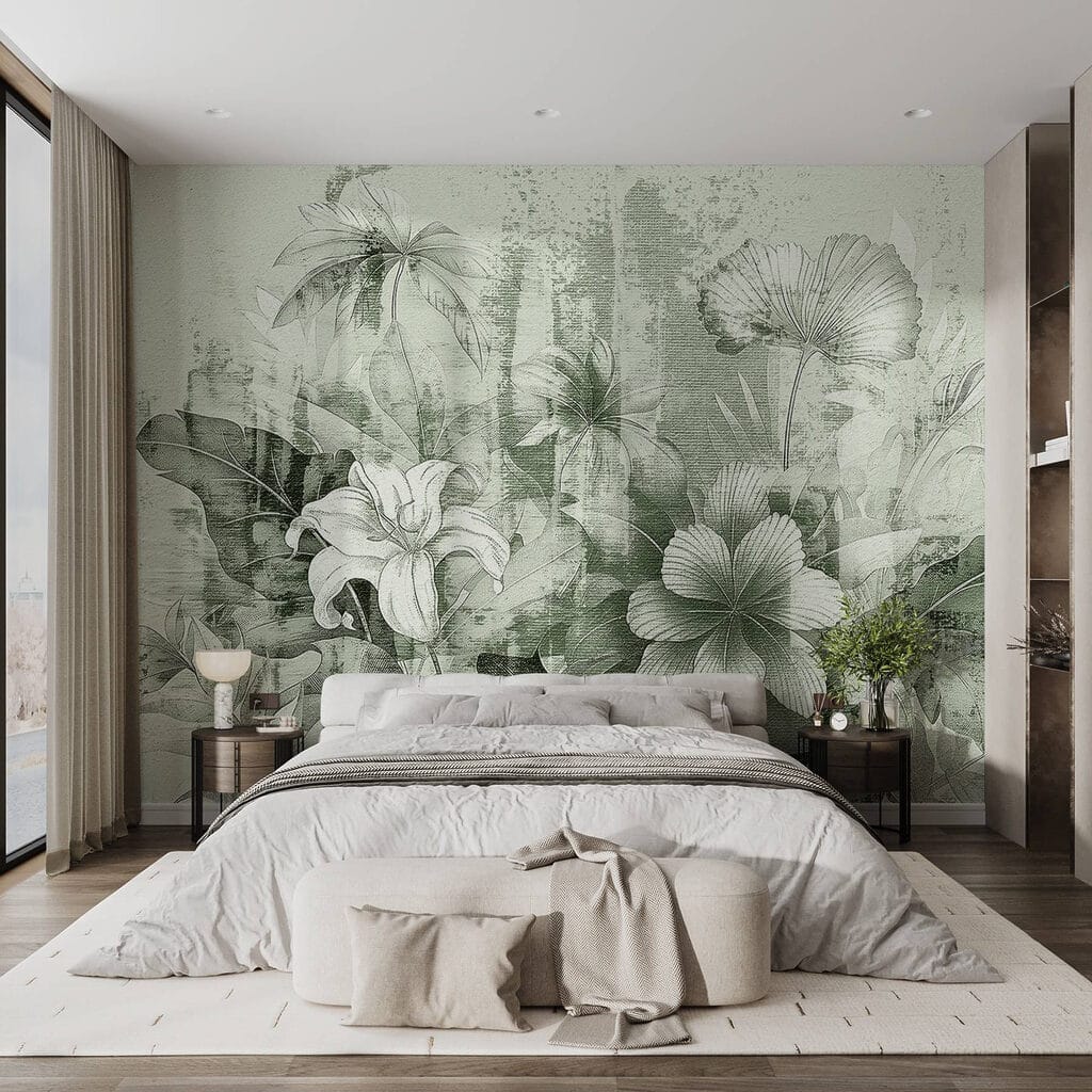 Flores sobre capas — interior 1