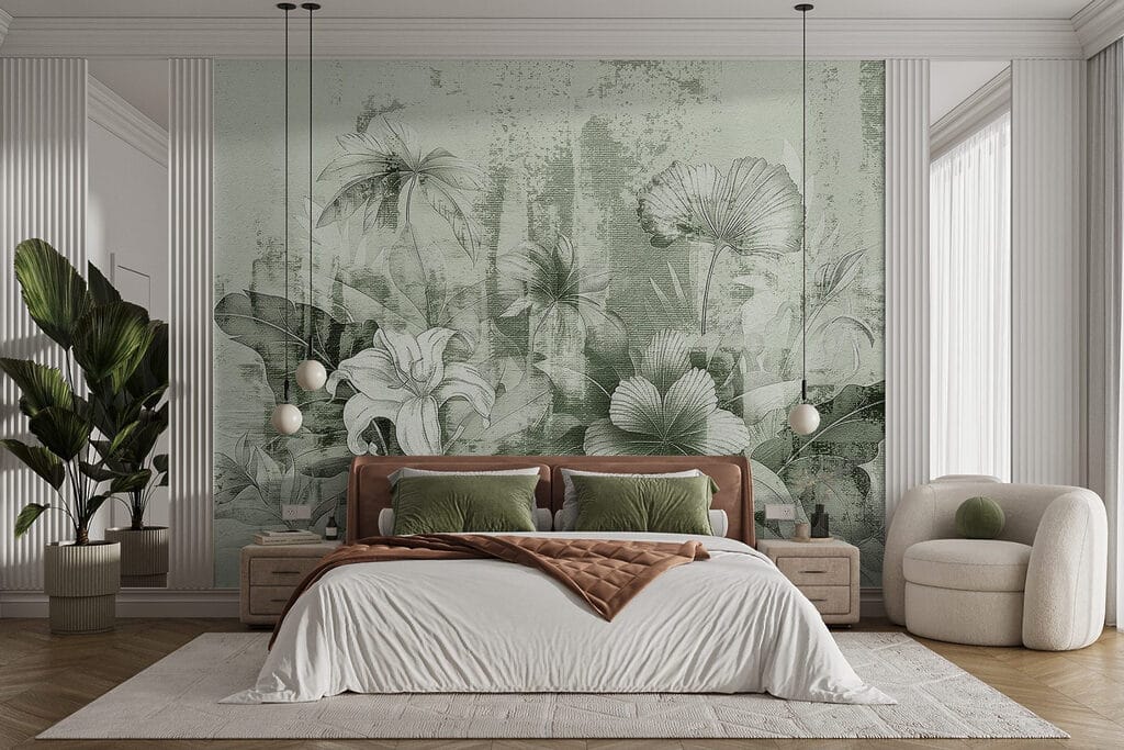 Flores sobre capas — interior 2