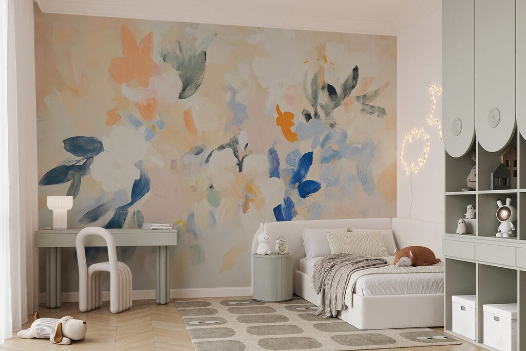 Flores pastel en pinceladas — interior 4