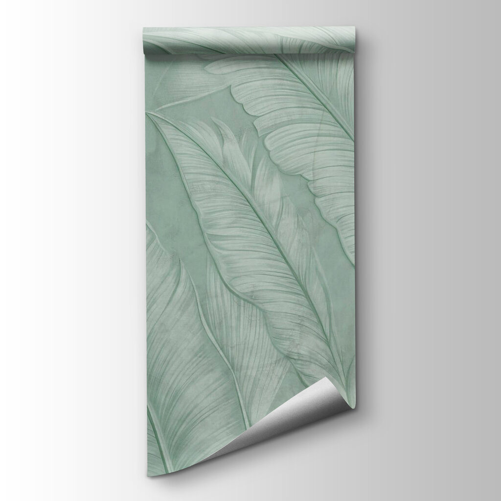 Hojas grises en relieve — vista del producto