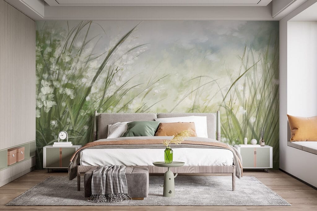 Campo verde con horizonte — interior 2