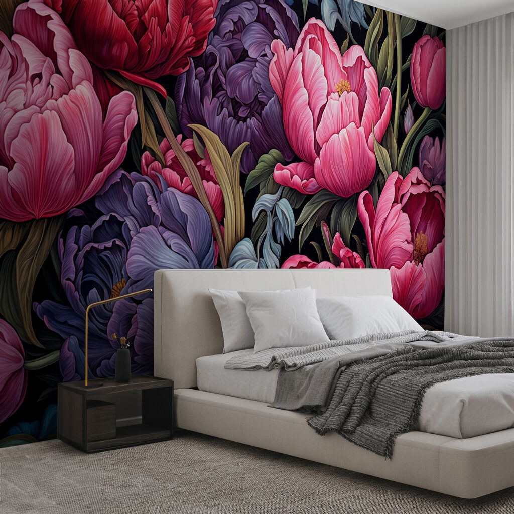 Ramo de flores intensas — interior 1