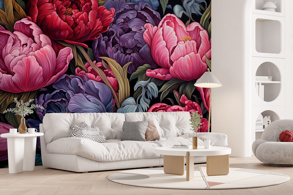 Ramo de flores intensas — interior 4