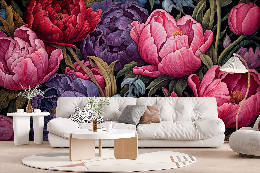 Ramo de flores intensas — interior 5