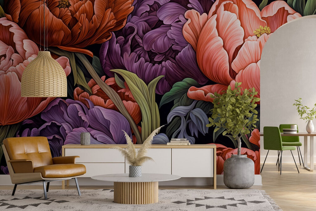 Ramo de flores intensas — interior 4