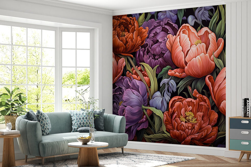 Ramo de flores intensas — interior 5