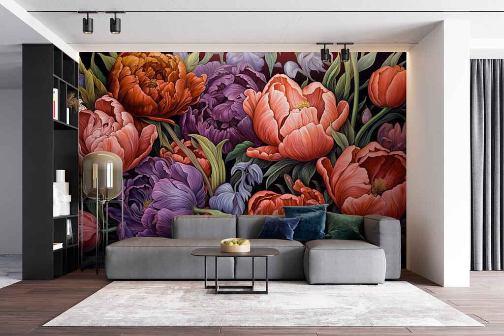 Ramo de flores intensas — interior 7