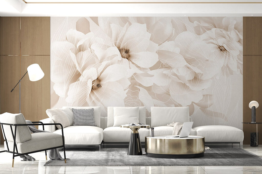 Flores grandes en capas — interior 5