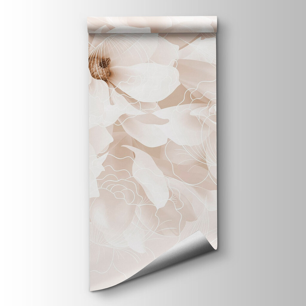 Flores grandes en capas — vista del producto