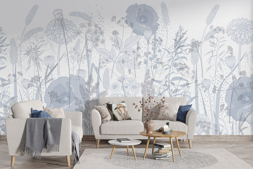 Flores silvestres en líneas — interior 2