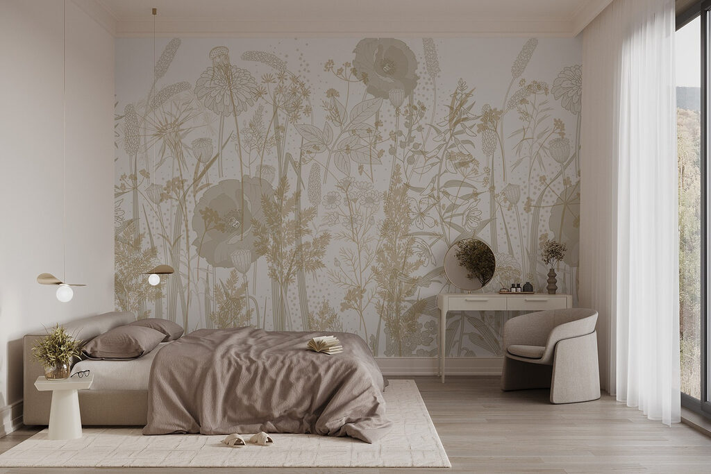 Flores silvestres en líneas — interior 2