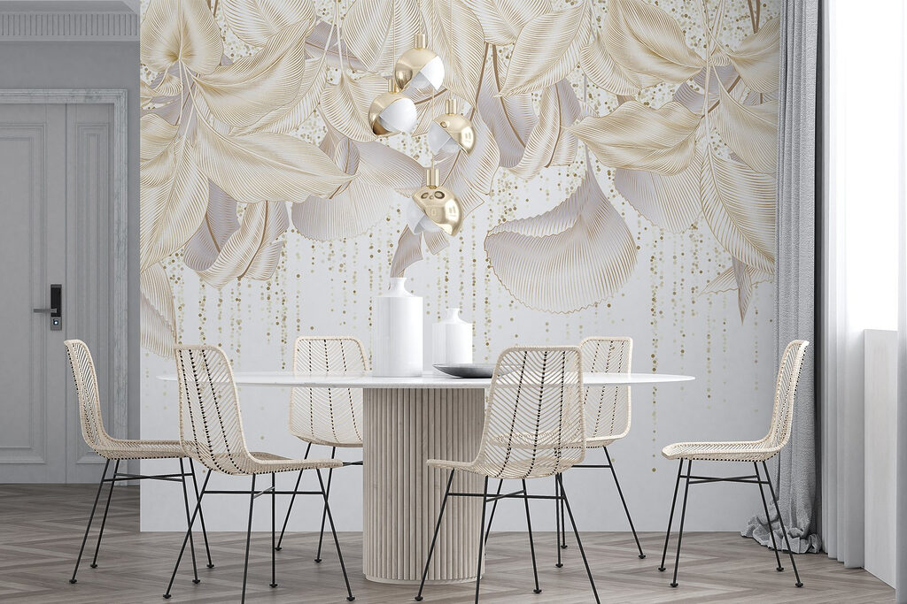 Flores con hilos colgantes — interior 7
