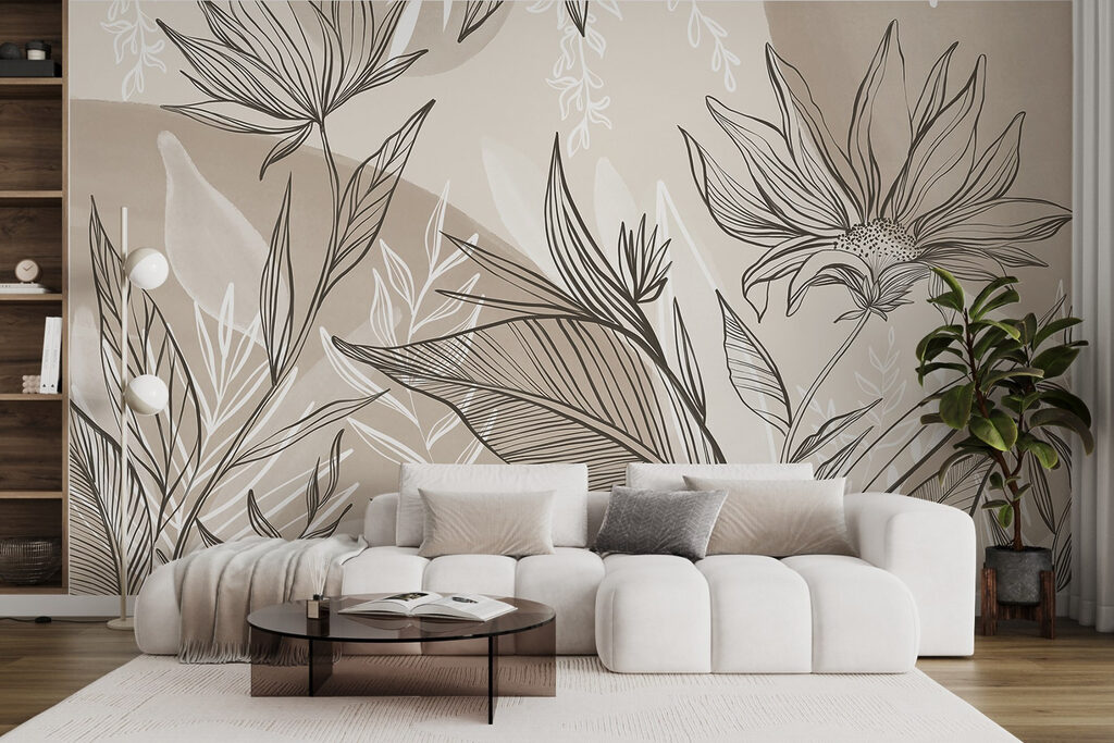 Trazos negros sobre verde — interior 4