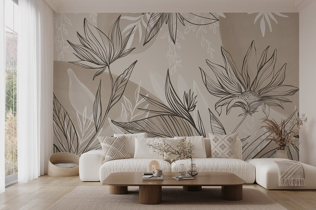 Trazos negros sobre verde — interior 5