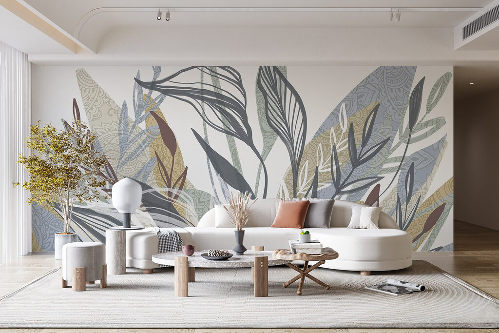 Hojas con textura — interior 2