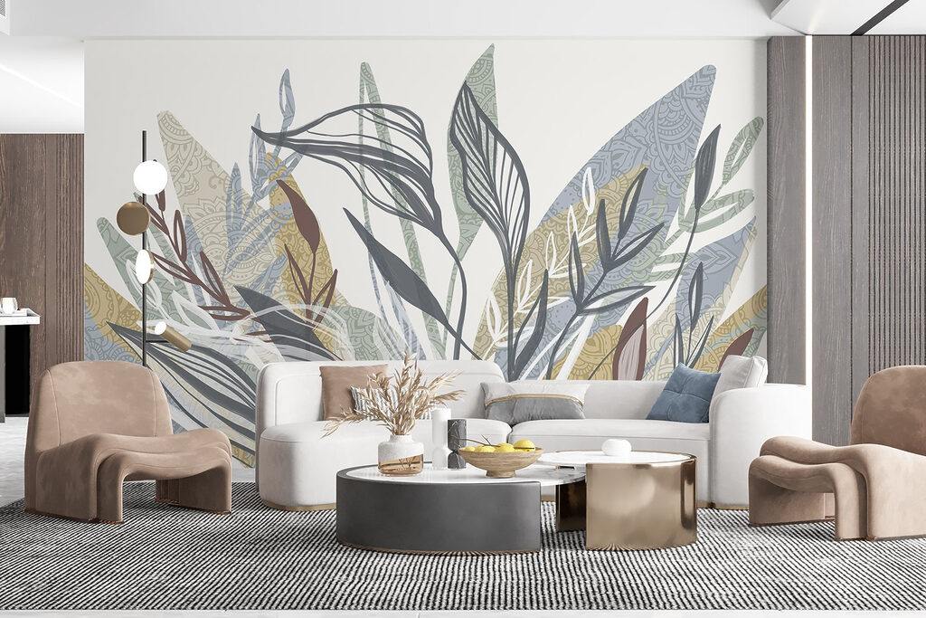 Hojas con textura — interior 3