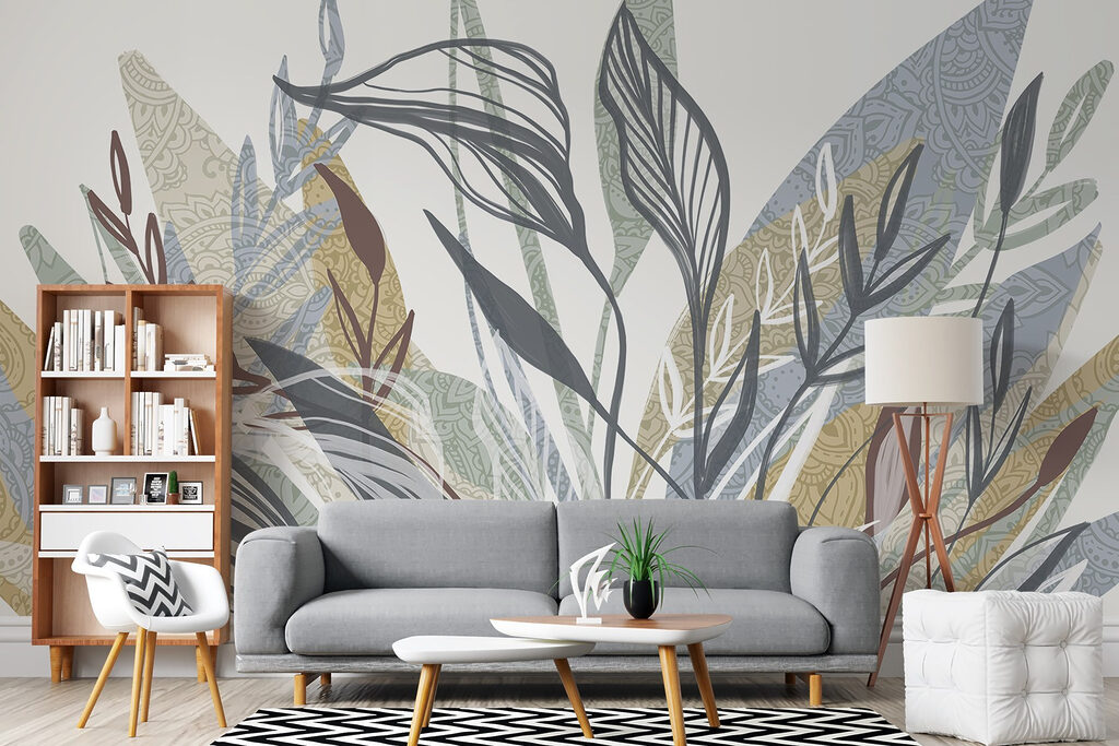 Hojas con textura — interior 4