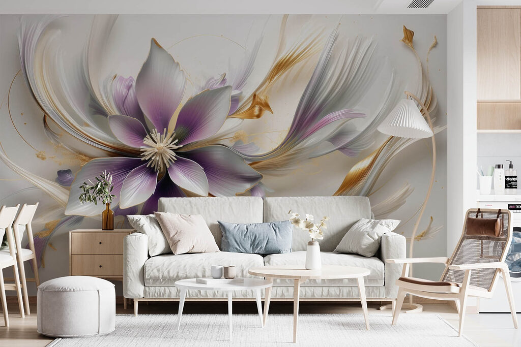 Flor azul, cintas doradas — interior 2