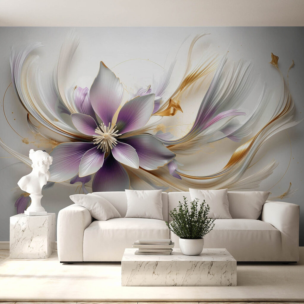 Flor azul, cintas doradas — interior 3