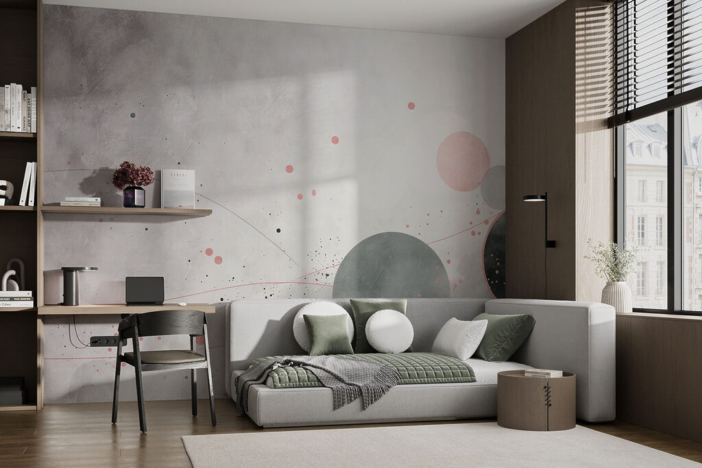 Círculos junto al borde — interior 1