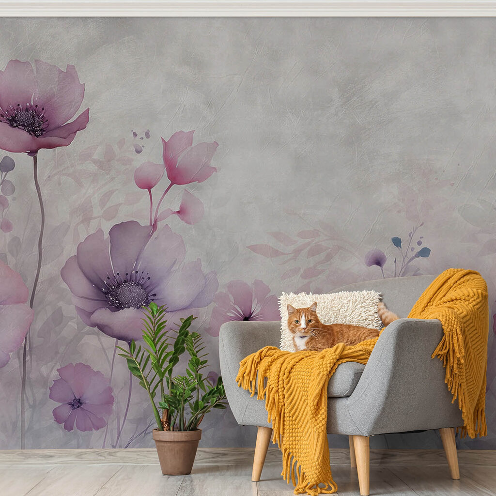 Flores silvestres en bruma — interior 3