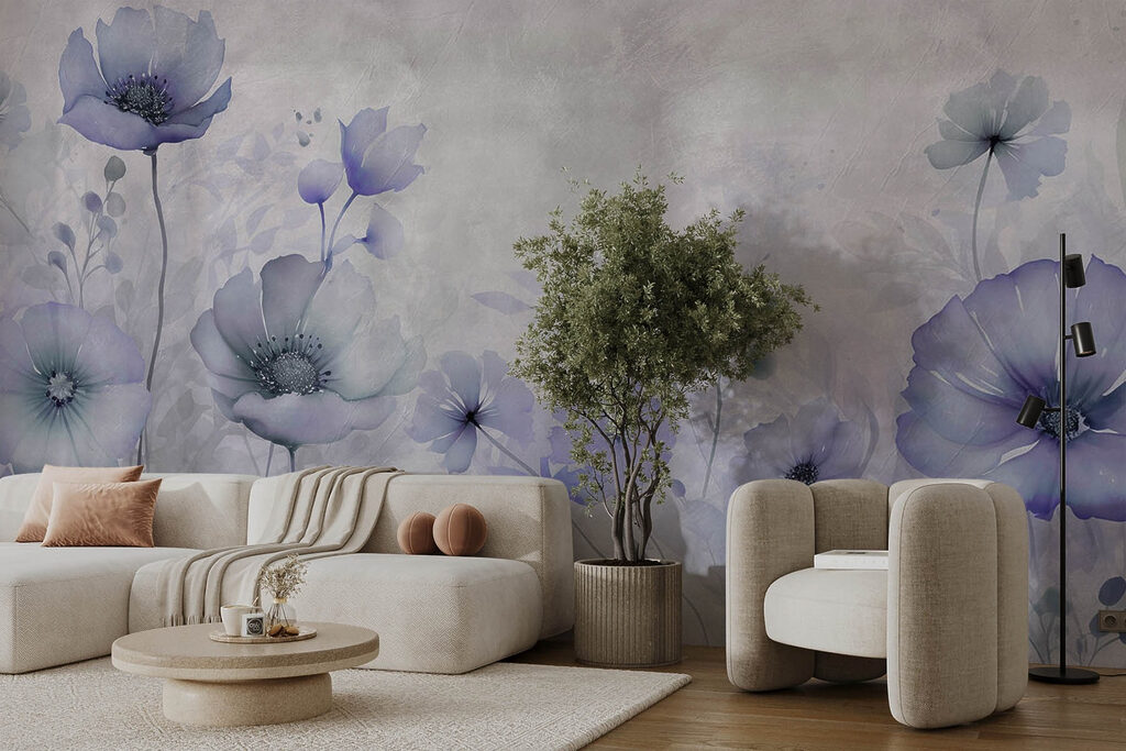 Flores silvestres en bruma — interior 2