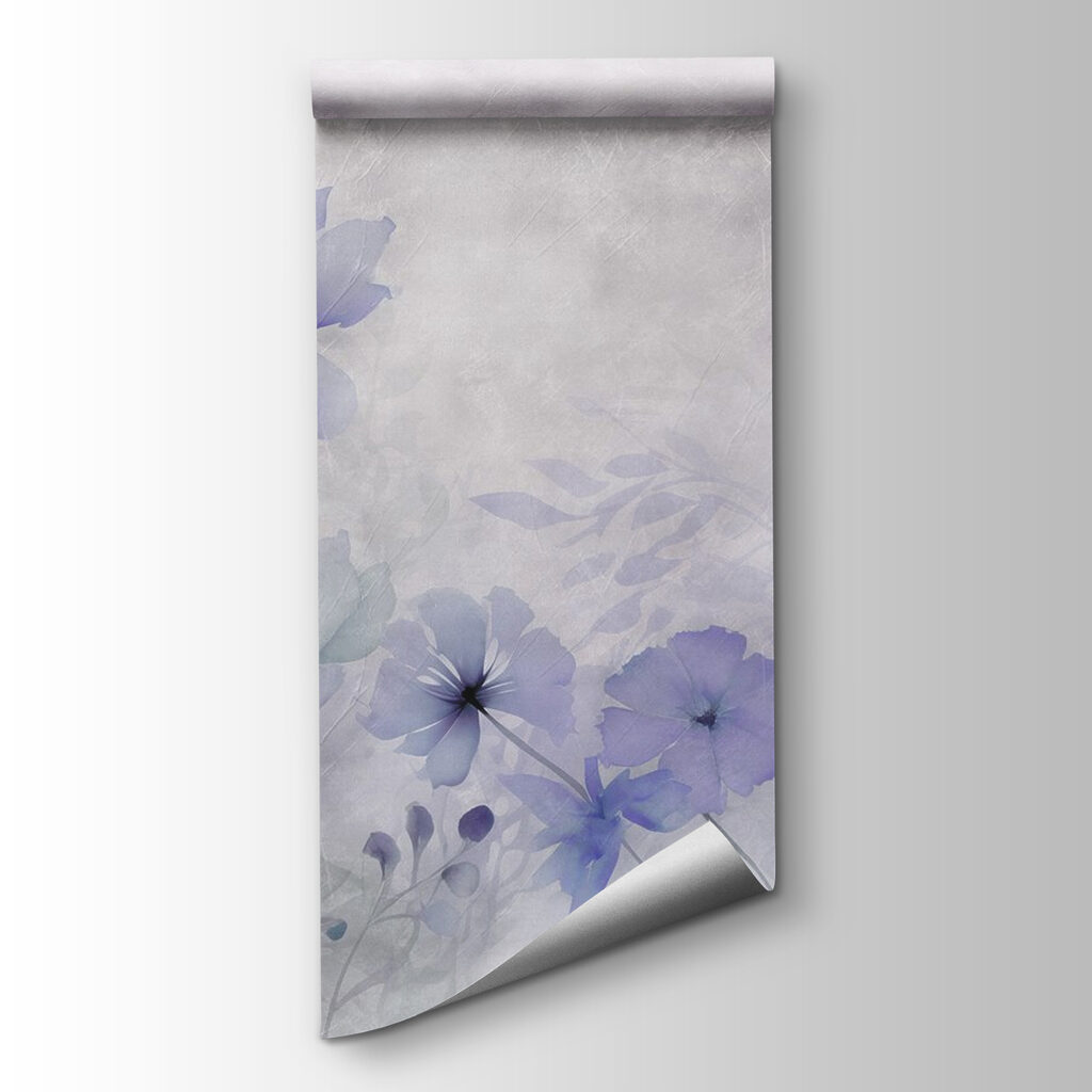 Flores silvestres en bruma — vista del producto