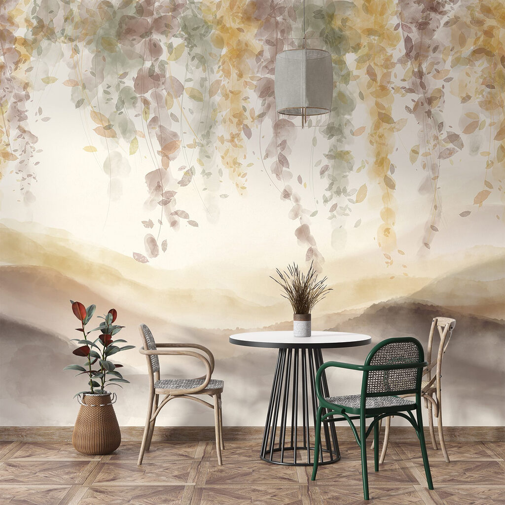 Flores colgantes sobre colinas — interior 5