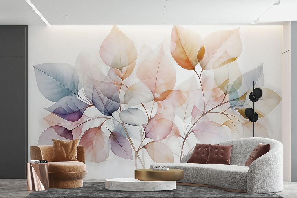 Hojas abanicadas luminosas — interior 4