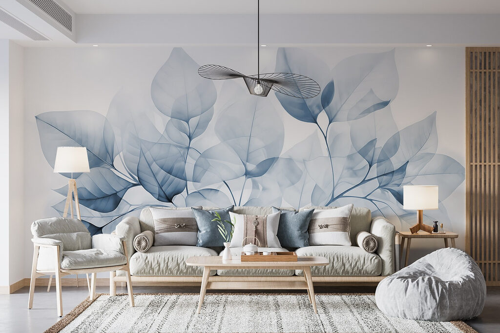 Hojas abanicadas luminosas — interior 4