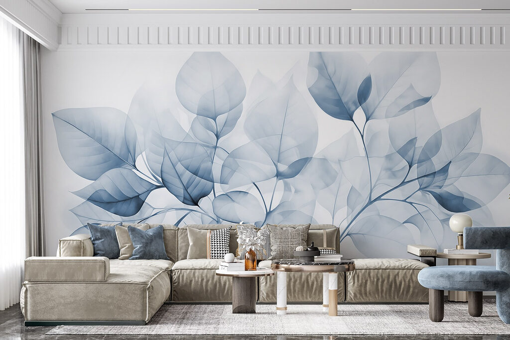 Hojas abanicadas luminosas — interior 6