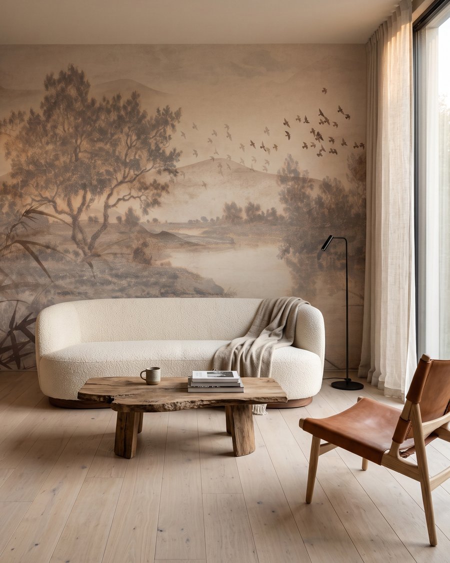 Orilla tranquila de río — interior 5