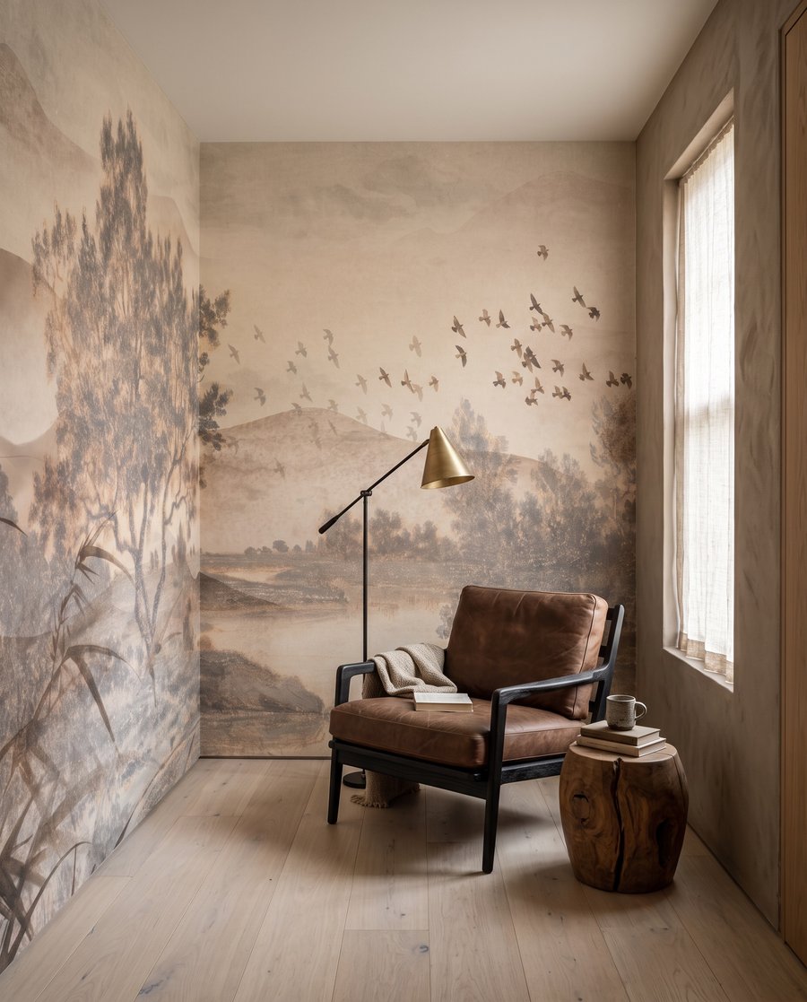Orilla tranquila de río — interior 6